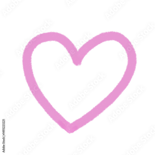 pink heart shape