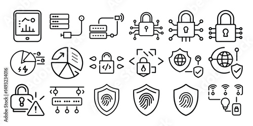 Set of technology, data, and security concepts