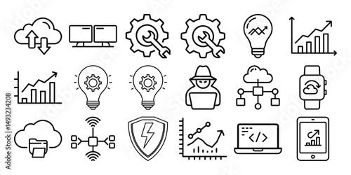 Set of technology, data, and security concepts