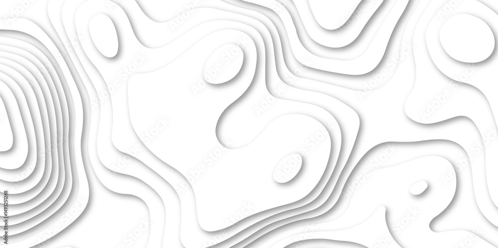 Abstract Luxury paper cut background, Abstract decoration, white pattern lines gradients, 3d Vector illustration. Realistic papercut decoration textured with wavy layers. Abstract Luxury paper cut background, Abstract decoration, white pattern lines gradients, 3d Vector illustration. Realistic papercut decoration textured with wavy layers.
