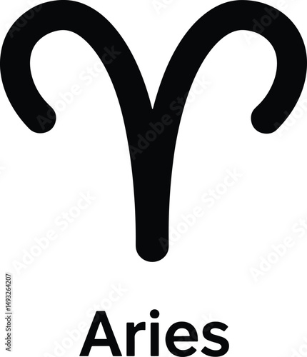 Aries Zodiac Sign and Name
Astrological Symbol for Aries
The Aries Glyph
Aries Horoscope Sign
Zodiac Sign: Aries