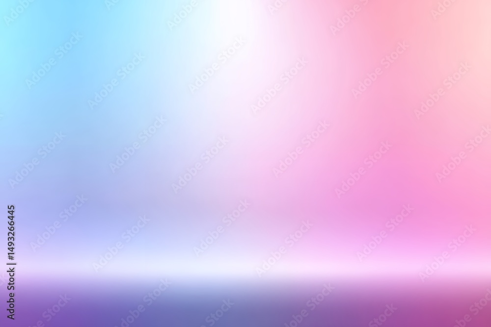 Fototapeta premium Soft Pastel Pink Blue Purple Gradient Background