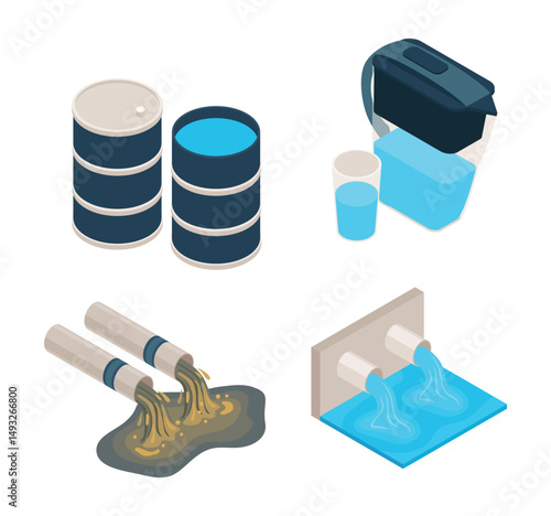 water icons Collection