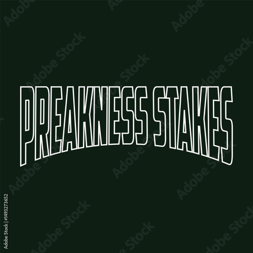 Preakness Stakes T Shirt Design, Preakness Stakes SVG T Shirt Design