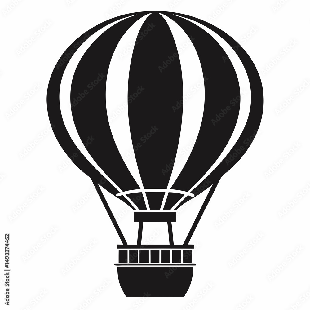 Naklejka premium hot air balloon