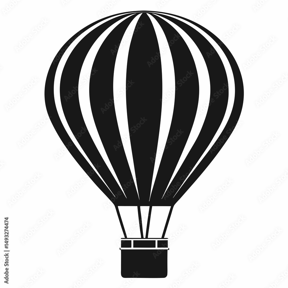 Naklejka premium hot air balloon