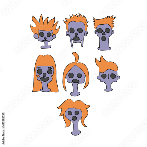 halloween cute ghost cartoon human celebration