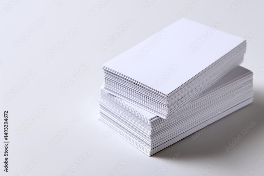 white_business_card_on_white_background white_business_card_on_white_background