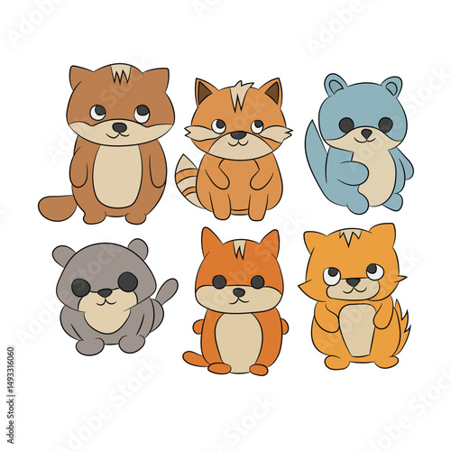 animal character homeless