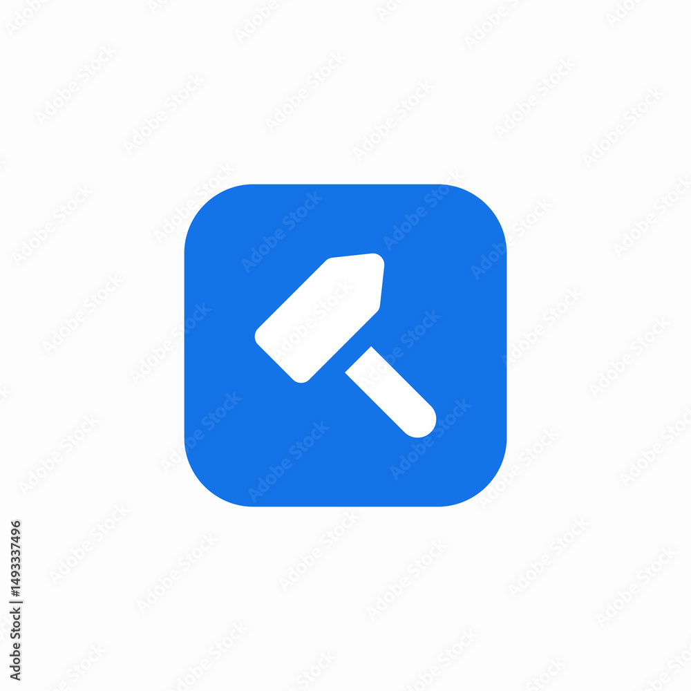 tool hammer icon sign vector tool hammer icon sign vector
