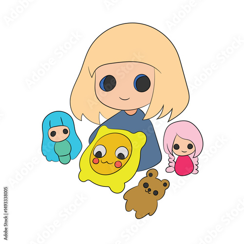 young woman and man people