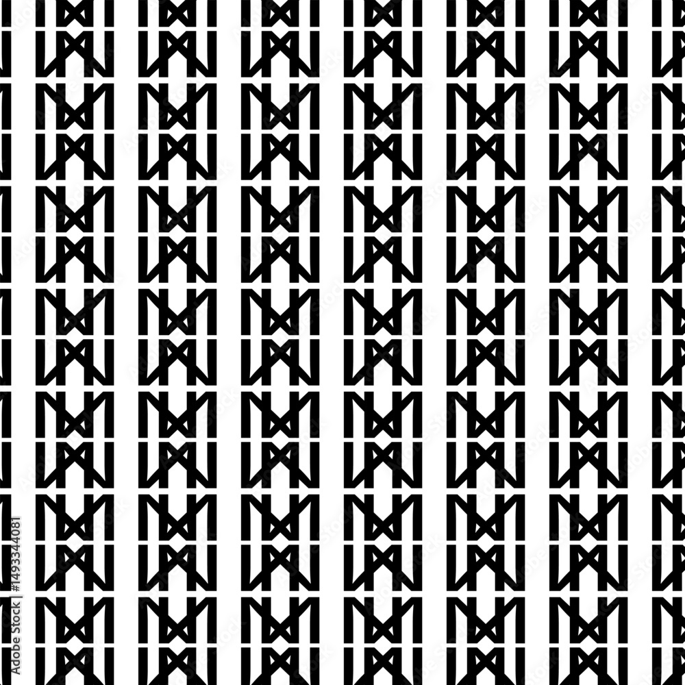 Fototapeta premium Modern Abstract seamless vector pattern