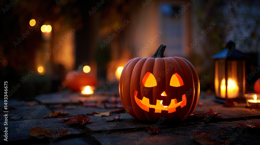 halloween pumpkin on the grave halloween pumpkin on the grave