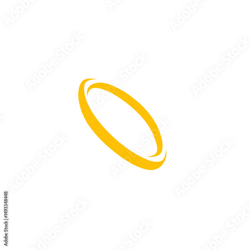 simple ring design, circle design, minimalist ring. ring vector.