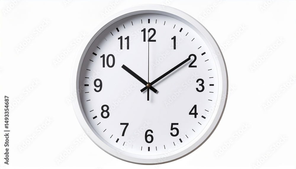 clock isolated on white clock isolated on white