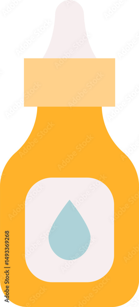 serum illustration on a white background serum illustration on a white background