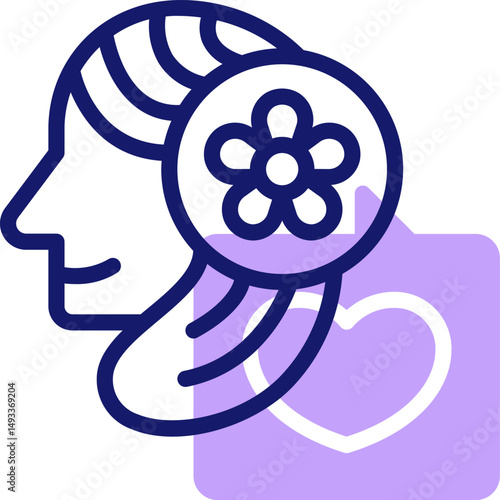 selfcare illustration on a white background        