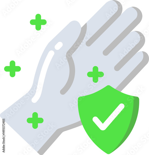 sterilization illustration on a white background         