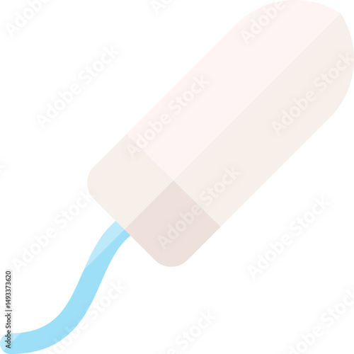 tampon illustration on a white background        