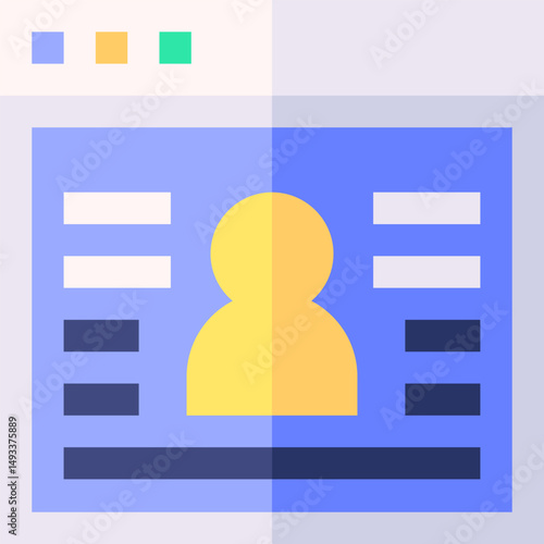 videocall   illustration on a white background        