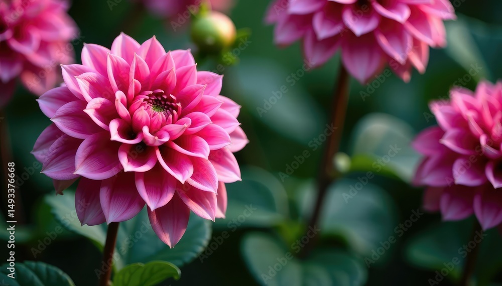 Intricate dahlia blooms, vibrant hues, lush petals , graphics, bloom, texture Intricate dahlia blooms, vibrant hues, lush petals , graphics, bloom, texture