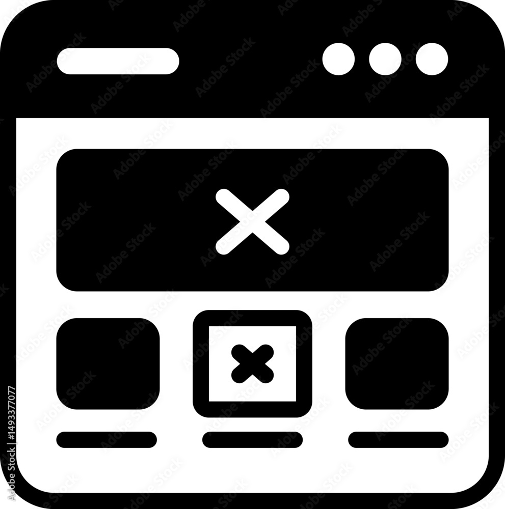 Obraz premium wireframe illustration on a white background