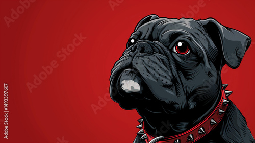 portrait of a dog