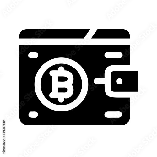 bitcoin shield security protection silhouette on transparent background for web and graphic design