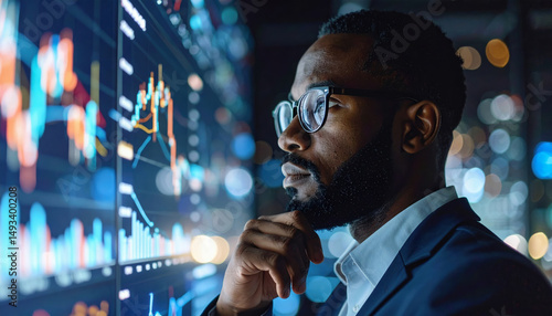 Tech startup founder analyz...