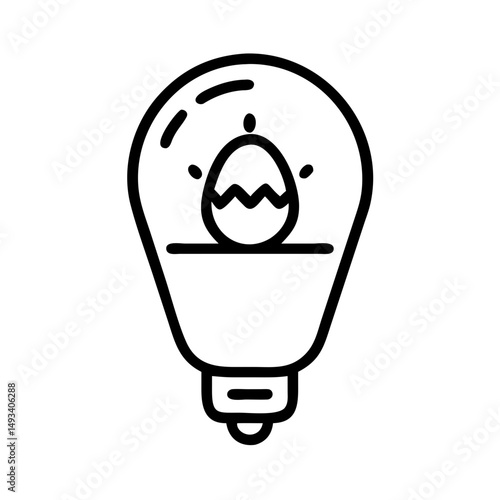 Incubator lamp on transparent background for web and graphic design