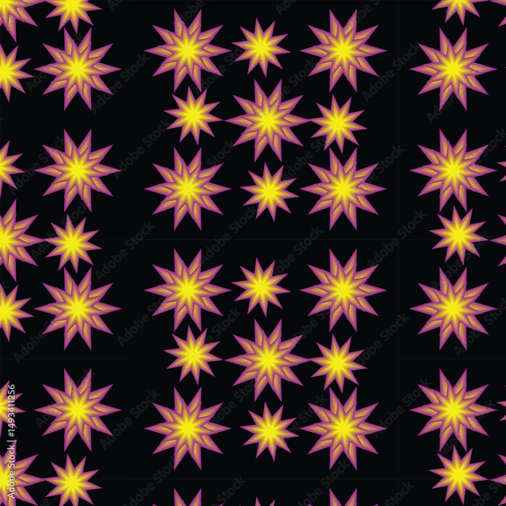 Floral seamless pattern design vector Floral seamless pattern design vector