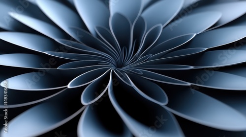 Wallpaper Mural Elegant flower displaying vibrant colors against a deep black background highlighting its unique beauty and structure Torontodigital.ca