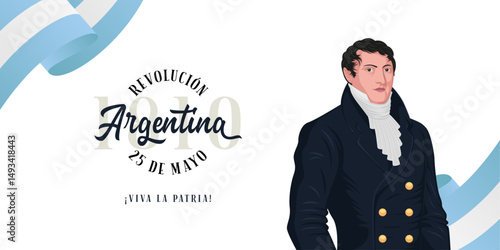 Revolución Argentina. 25 de Mayo de 1810. Revolución de Mayo. Viva la patria