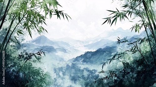 bamboo forest in thailand