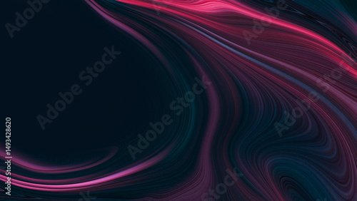 Abstracts luxury Flow Fiber Magenta Background
