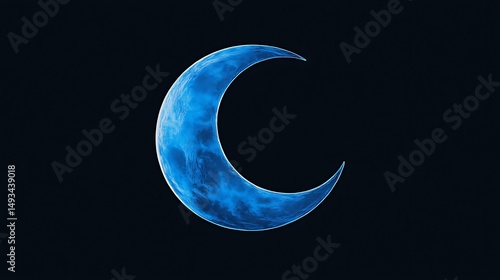 Wallpaper Mural 蒼炎の三日月 Torontodigital.ca