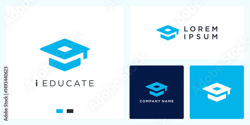 I educate digital logo idea online
