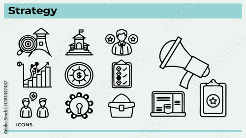 vector set of business cards with business people