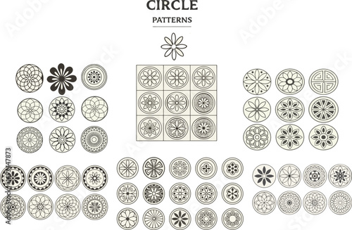 Circular Decorative Frame Collection