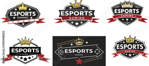 set of retro labels, premium quality labels set