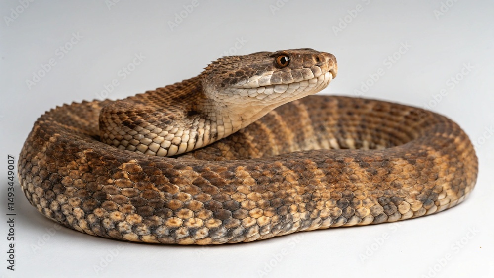 Obraz premium Death Adder on studio background