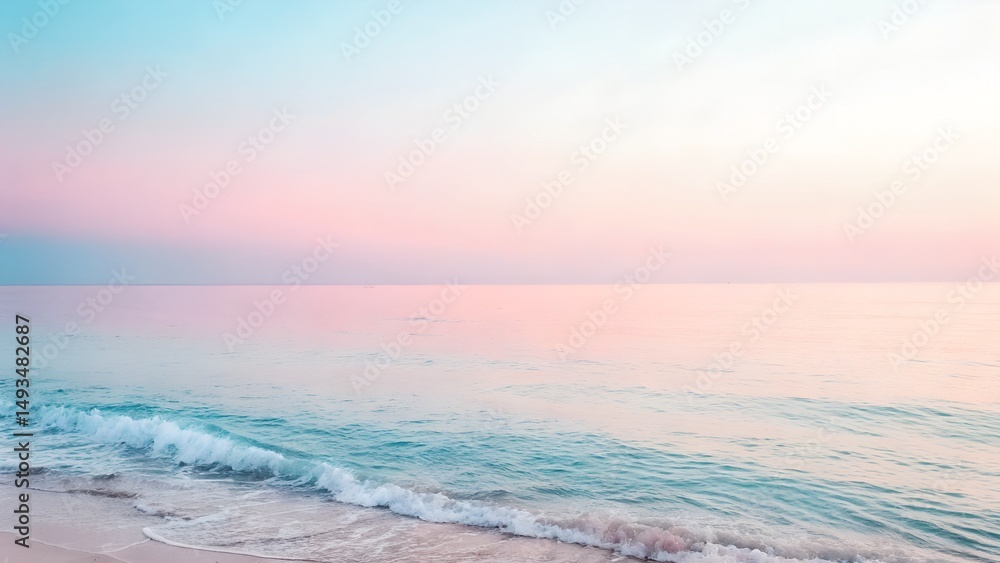 Obraz premium Soft Gradient Blur Background with Pastel Tones