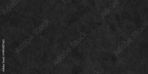 Dark black grunge textured concrete background.  blackboard and chalkboard vein rough dark grey black slate texture. Vector black concrete texture. Stone wall background.