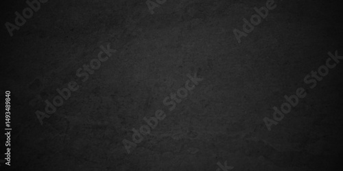 Black texture chalk board and black board background. stone concrete texture grunge backdrop background anthracite panorama. Panorama dark grey black slate background or texture.