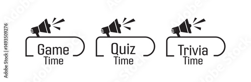 game time, quiz time, trivia time	