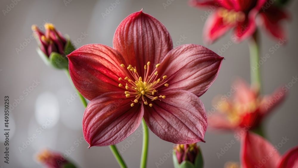 Naklejka premium Mature Majors Flower in Detail