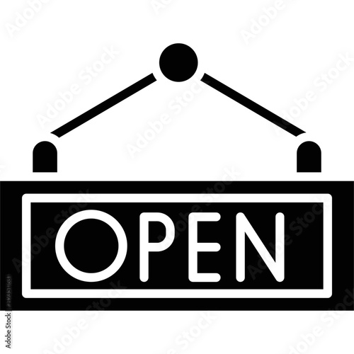 Open Icon Vector Element