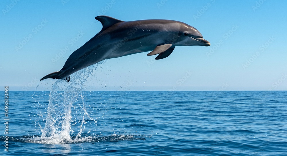 Fototapeta premium Majestic Brown Pelican Perched on Wooden Railing, Ocean Waves in Background