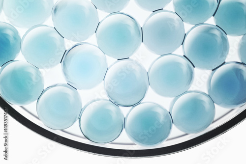 Cosmetic texture molecular ingredient moisturizer face skin care sample swatch