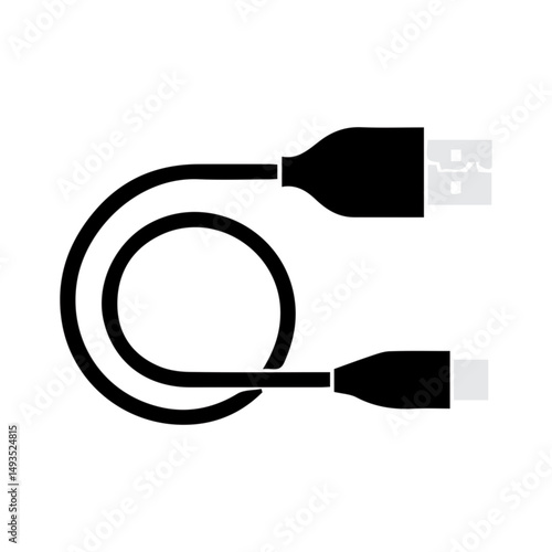 cable micro usb icon